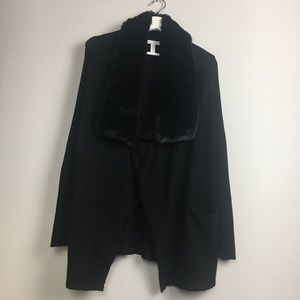 Charter Club long sleeve Black cardigan Size M